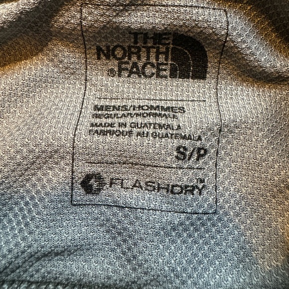 The North Face Mountain Athletics FlashDry Hoodie Men’s S Gray Zip Up Marines - Picture 3 of 10
